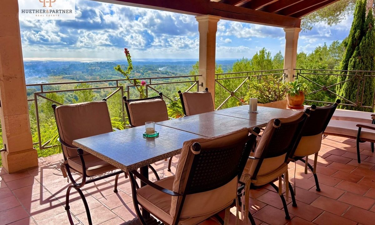 Blick von der Terrasse