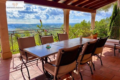 Blick von der Terrasse