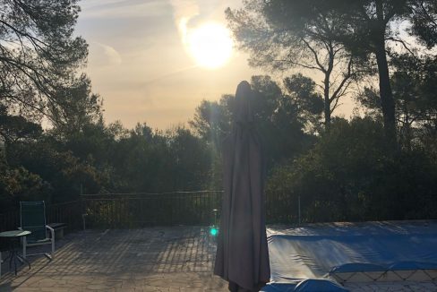 Blick von der Terrasse